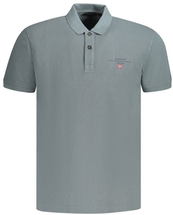 Napapijri Napapijri Grigio Cotton Men Polo