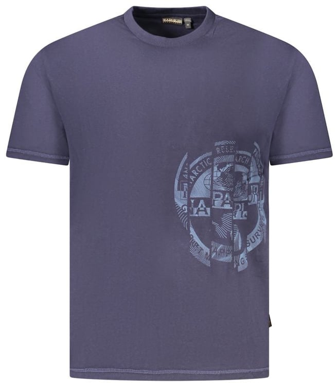 Napapijri Napapijri Blu Cotton Men T-Shirt