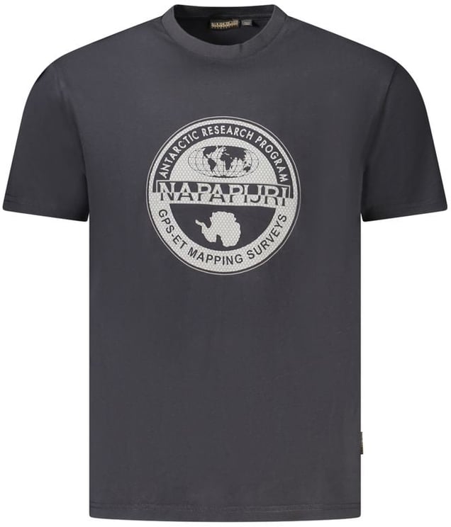 Napapijri Napapijri Black Cotton Men T-Shirt