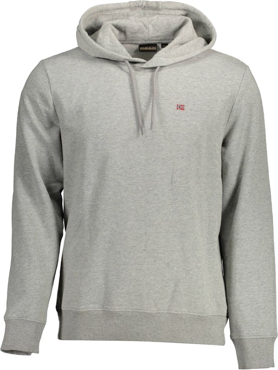 Napapijri Napapijri Gray Cotton Men's Hoodie