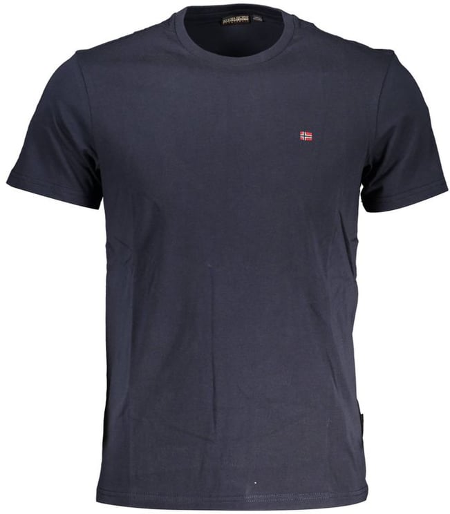 Napapijri Napapijri Blue Cotton Men T-Shirt