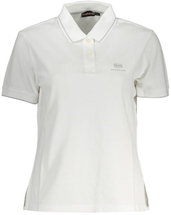 Napapijri Napapijri Bianco Cotton Women Polo
