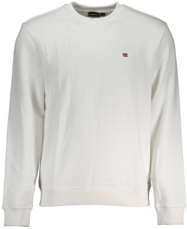 Napapijri Napapijri Bianco Cotton Men Sweatshirt