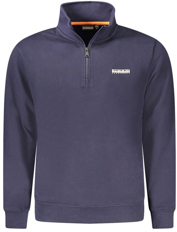 Napapijri Napapijri Blue Cotton Men Sweatshirt