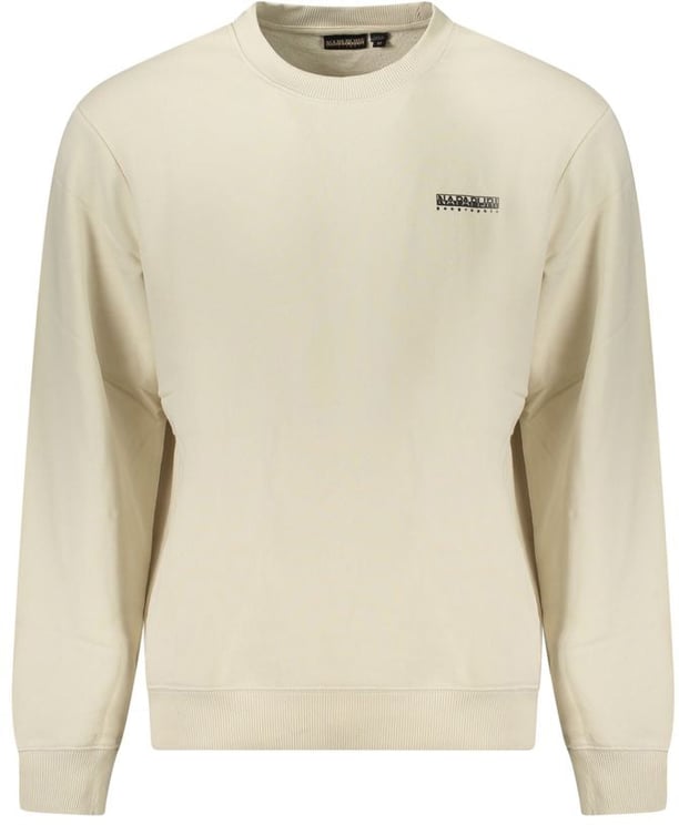 Napapijri Napapijri Beige Cotton Men Sweatshirt