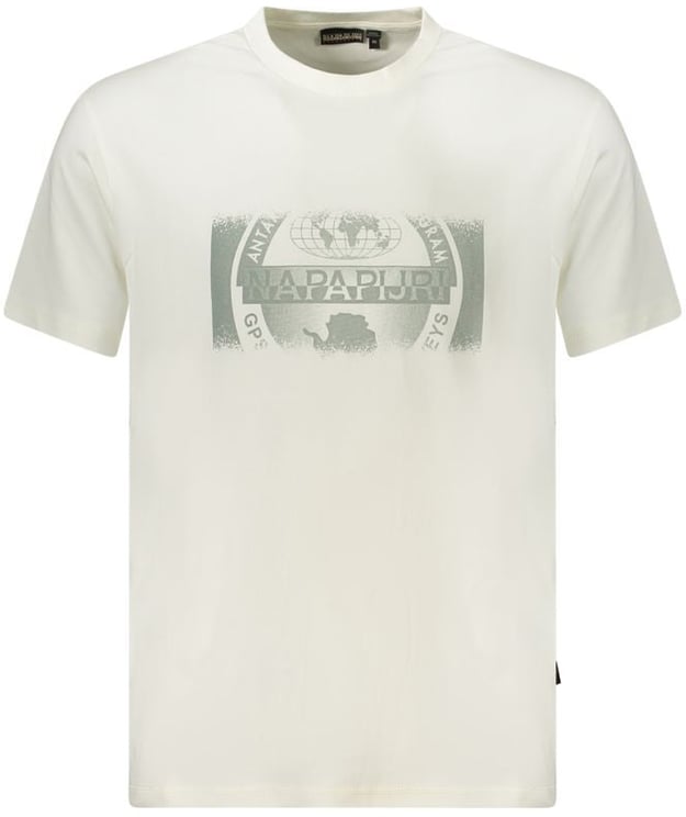 Napapijri Napapijri White Cotton Men's T-Shirt