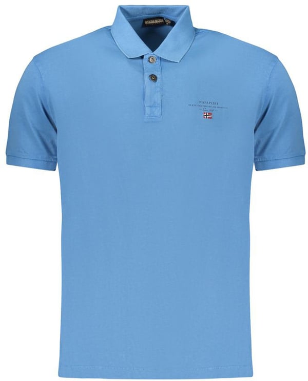 Napapijri Napapijri Azzurro Cotton Men Polo