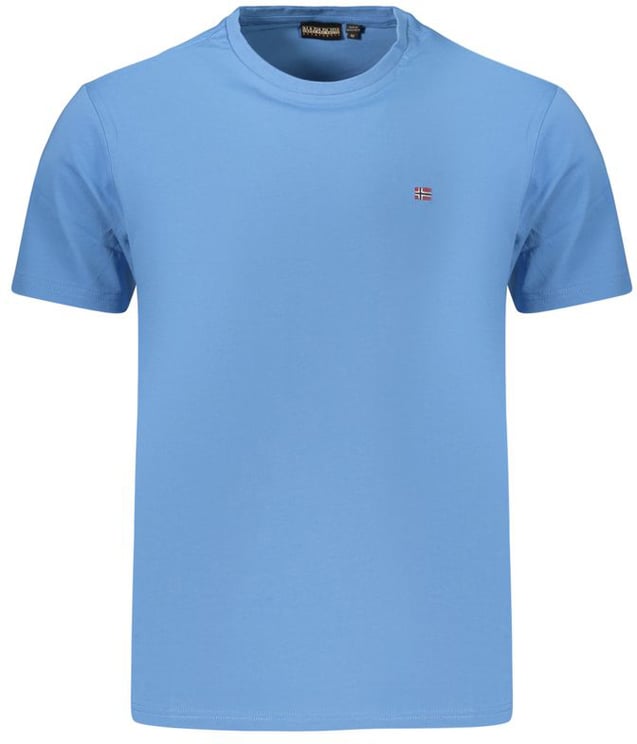 Napapijri Napapijri Azzurro Cotton Mens TShirt