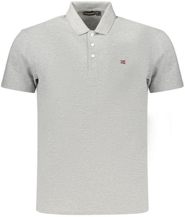Napapijri Napapijri Gray Cotton Men's Polo Shirt