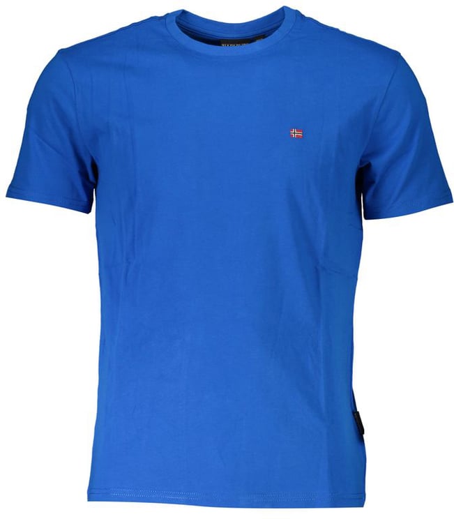 Napapijri Napapijri Blu Cotton Men T-Shirt