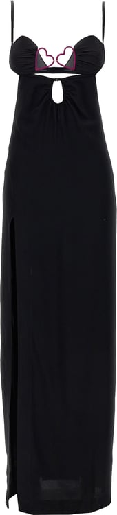 Nensi Dojaka Nensi Dojaka Black Viscose Long Dress