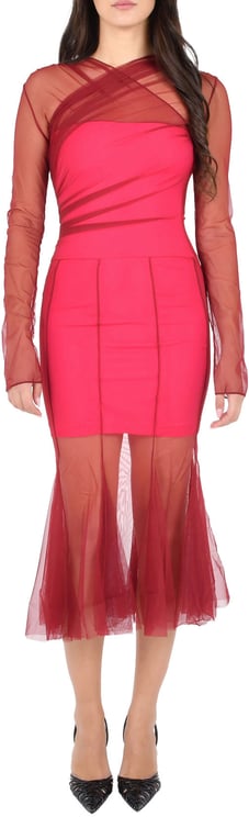 Nensi Dojaka Nensi Dojaka Dresses Bordeaux