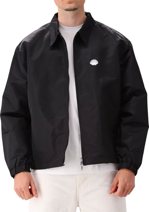 New Amsterdam Surf Association New Amsterdam Surf Association Overshirt Zwart Coach Jacket