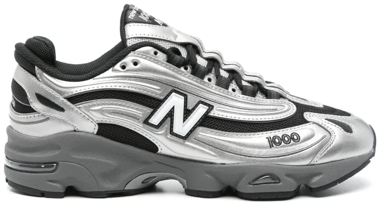 New Balance 1000 Black/silver Metallic Sneakers