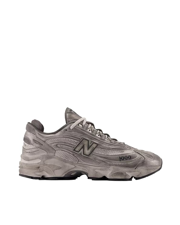 New Balance M1000G Sneakers In Silver Metallic