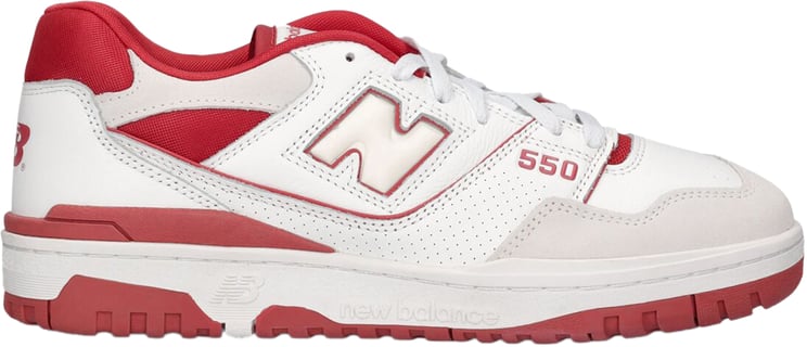 New Balance Classic white and red comfortable sneakers