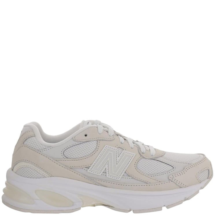 New Balance Panel Design Sneakers With Prominent 'N' Detail And Rubber Sole