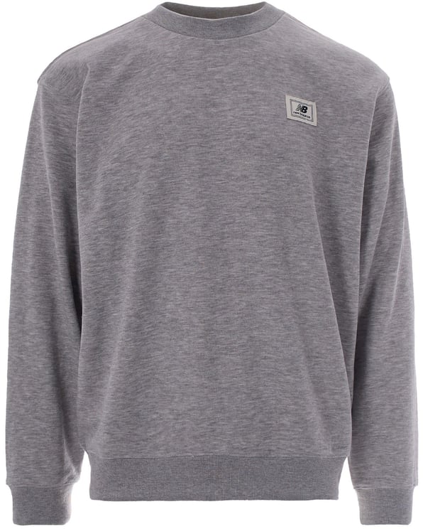 New Balance Sweaters Athletic Grey