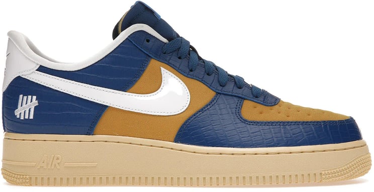 Nike Nike Air Force 1 Low SP Undefeated 5 On It Blue Yellow Croc