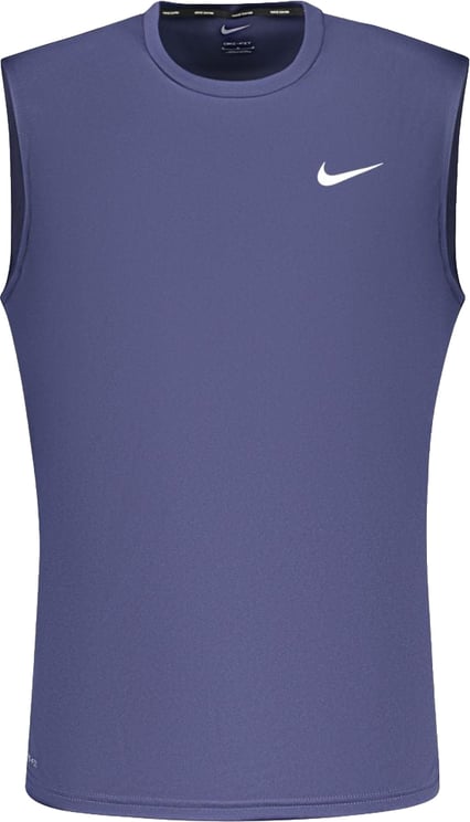 Nike Nike Blue Polyester Men's Tank