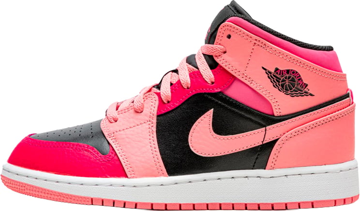 Nike Jordan 1 Mid Coral Chalk (GS)