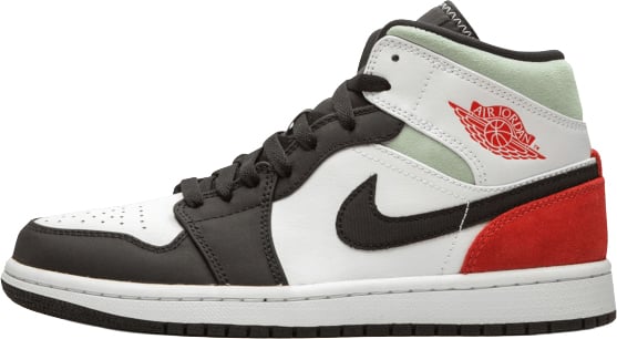 Nike Jordan 1 Mid SE Red Black Toe