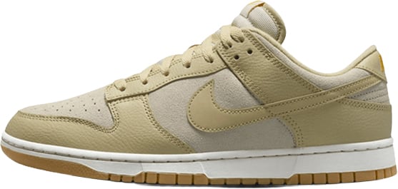 Nike Nike Dunk Low Khaki Suede Gum