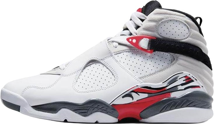 Nike Air Jordan 8 Retro White True Red (2025)