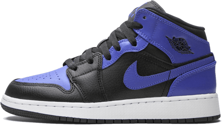 Nike Air Jordan 1 Mid Hyper Royal (GS)