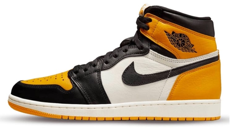 Nike Air Jordan 1 Retro High OG Taxi Yellow Toe