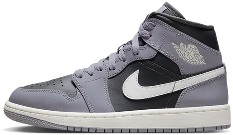 Nike Air Jordan 1 Mid 'Cement Grey' (Women's)
