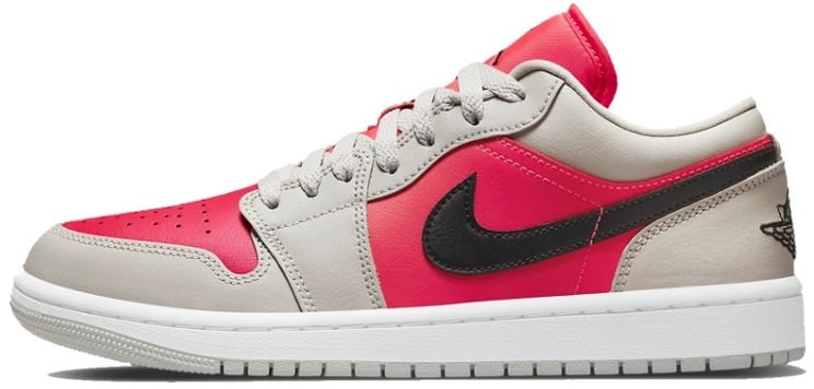 Nike Air Jordan 1 Retro Low Light Iron Ore Siren Red