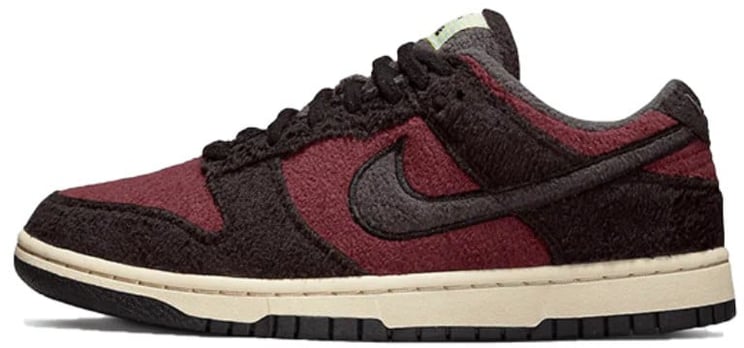 Nike Nike Dunk Low SE Fleece Burgundy Crush