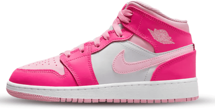 Nike Air Jordan 1 Mid 'Fierce Pink' (GS)