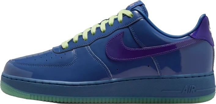 Nike Nike Air Force 1 Low Patent Leather Mystic Navy Grape Ice