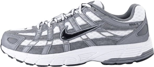 Nike Nike P-6000 White Metallic Cool Grey Black