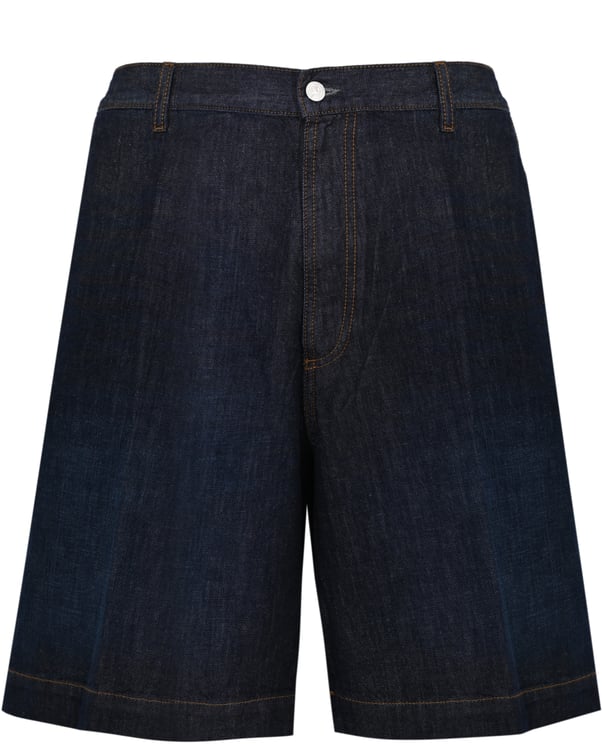 Nine in the Morning Shorts Denim Scuro