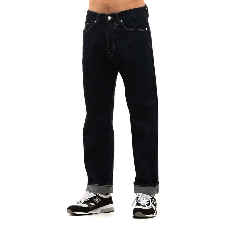 Nine in the Morning Navy Nathan Raw Jeans