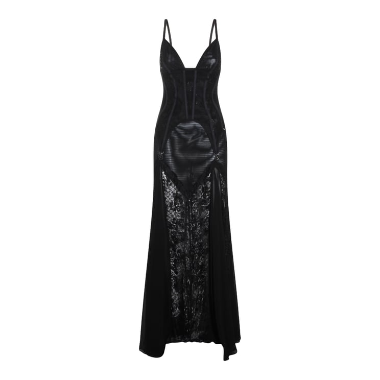 Nissa Floor-Length Evening Dress