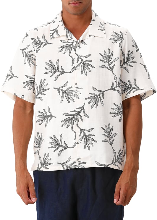 NN07 NN.07 Overhemd Wit Ole SS Shirt 5210