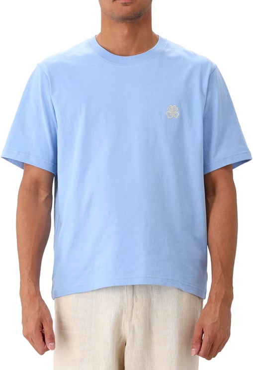 NN07 NN.07 T-Shirt Blauw Jet SS Embro