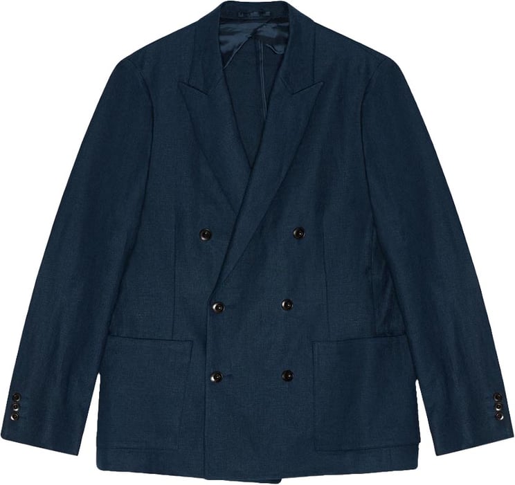 NN07 Blazer Jordin Linen Navy Blue