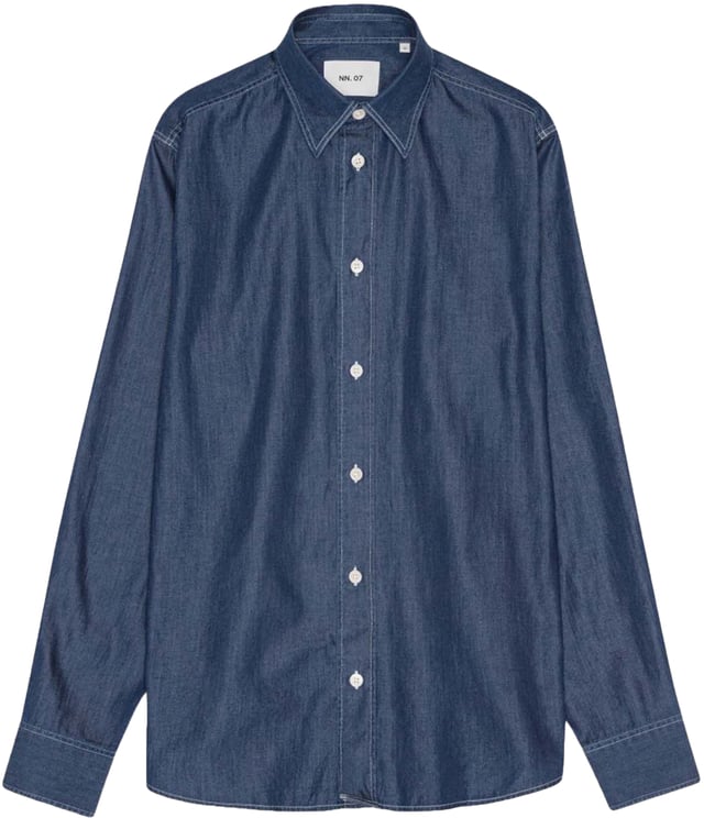 NN07 Camicia Colby Medium Indigo