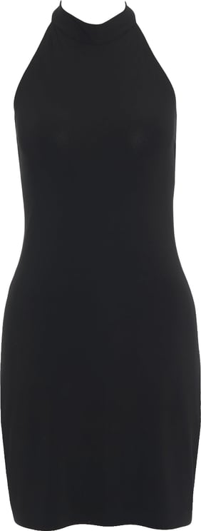 Norma Kamali Halter neck mini dress