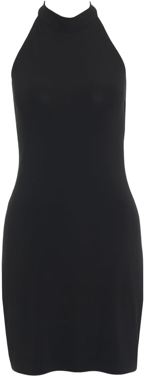 Norma Kamali Halter neck mini dress