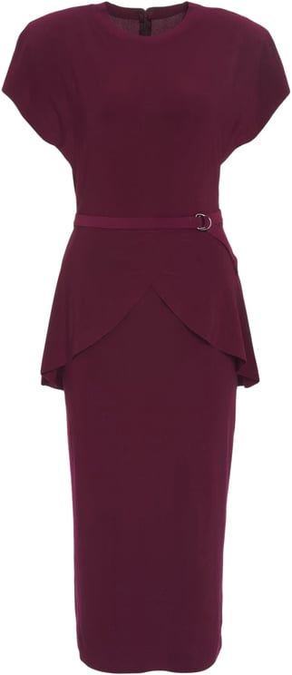 Norma Kamali Midi dress with waist belt
