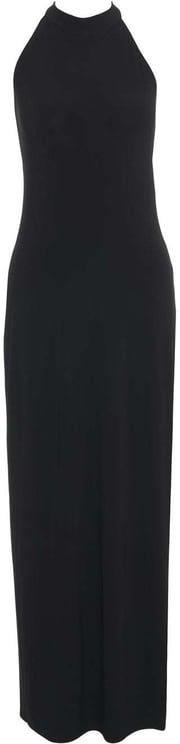 Norma Kamali Halter neck maxi dress