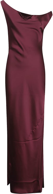 Norma Kamali Drop Shoulder Maria Dress Pink