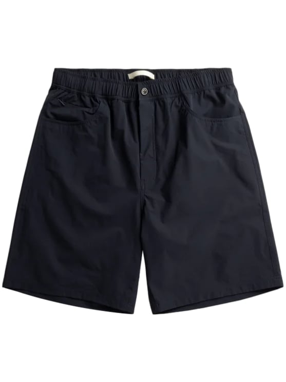Norse Projects Minimalist Commuter Shorts with Elastic Waistband and Button Closure