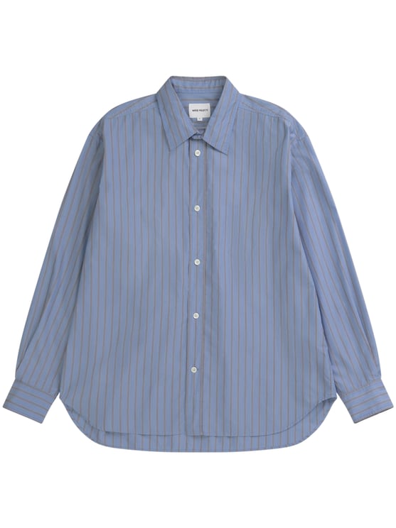 Norse Projects Refined Oversized Shirt with Classic Collar